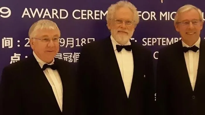 Rainer Blatt, Anton Zeilinger und Peter Zoller (von links)