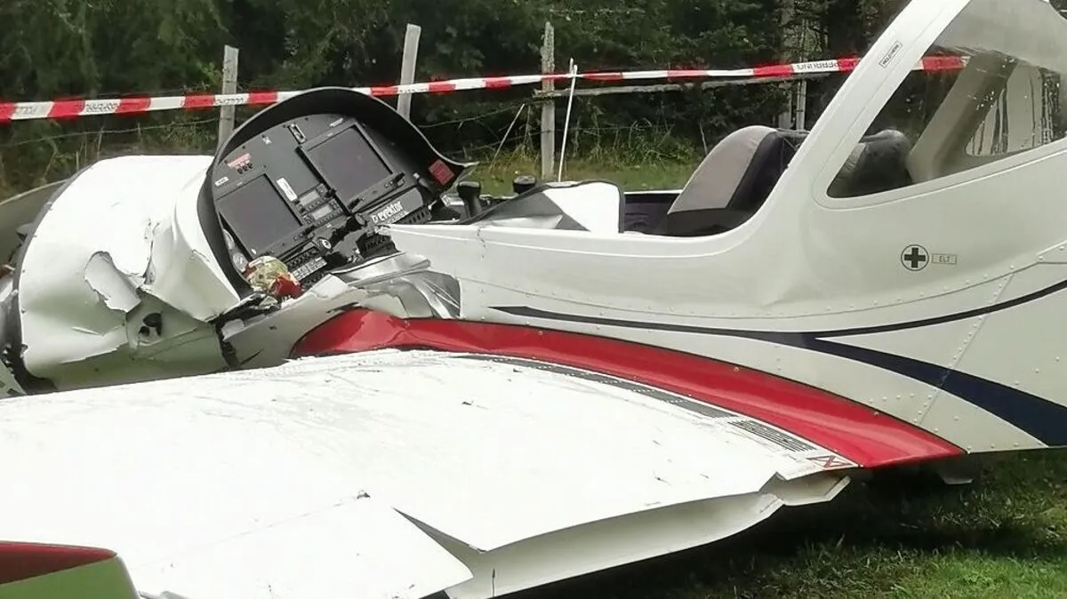 Das Wrack wurde zum Abtransport freigegeben