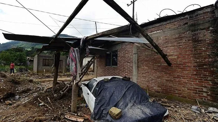 Erst vor wenigen Tagen richtete "Earl" Verwüstungen in Mexiko an