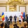 Rumänischer Innenminister Cătălin Predoiu und Innenminister Karner in Wien