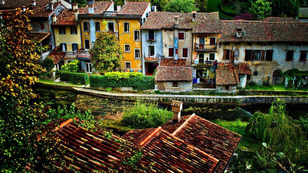 Polcenigo gehört zu den schönsten Dörfern Italiens und hat einen besonderen Charme