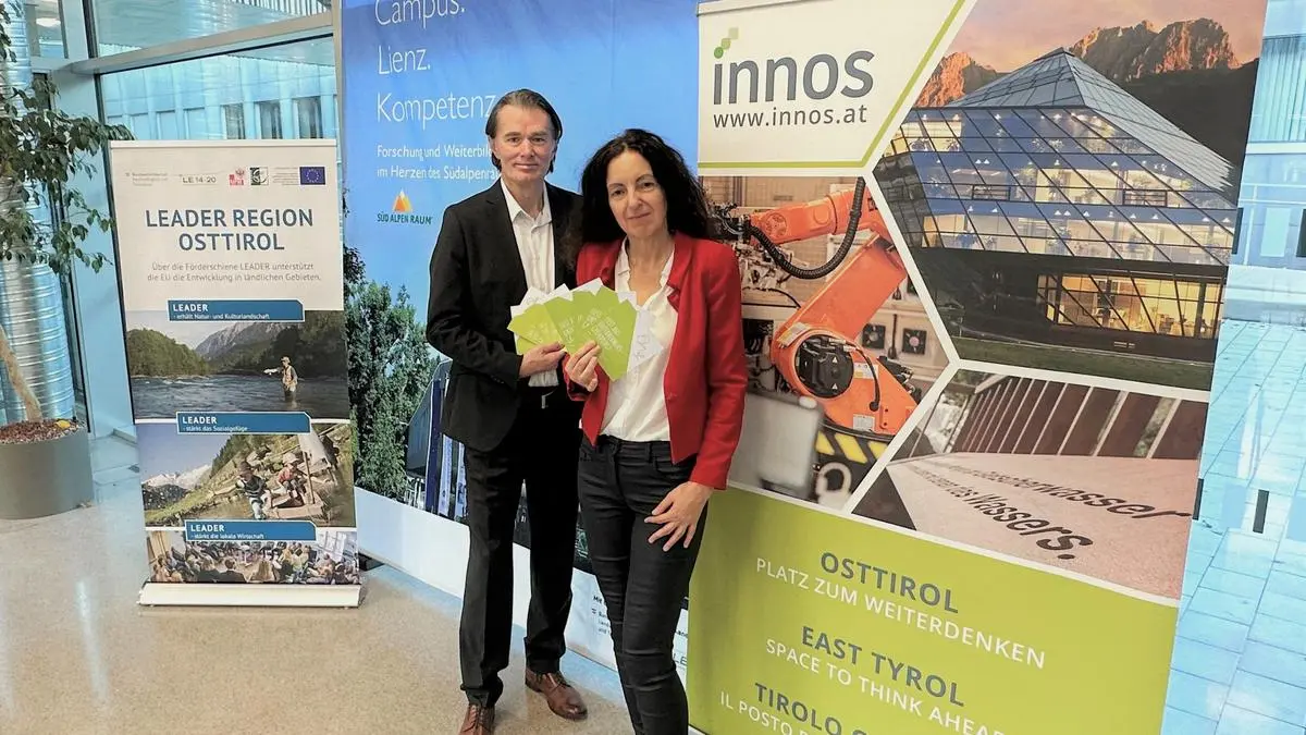 Silvester Wolsegger und Karin Ibovnik freuen sich auf das anstehende Programm