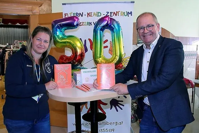 Auch Bürgermeister Bernd Osprian war gleich nach der Eröffnung unter den Besuchern und freute sich, dass „hier bei uns in Voitsberg eine so großartige, nützliche und toll organisierte Veranstaltung über die Bühne geht. Der Besucherzustrom zeigt, wie wichtig solche Basare sind.“
