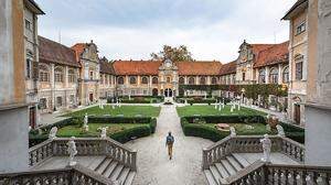 Schloss Štatenberg ist eines der bedeutendsten Barockschlösser Sloweniens