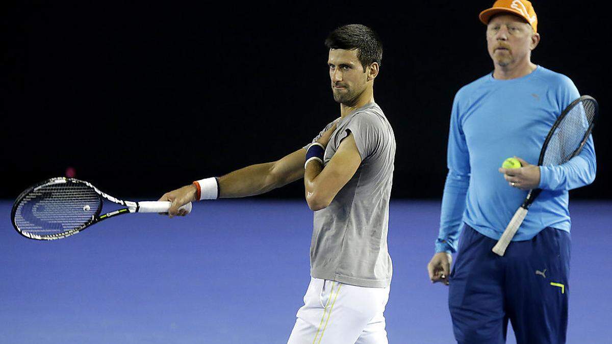 Novak Djokovic und Boris Becker gehen getrennte Wege