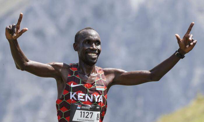 Der Star der Berglaufszene: Patrick Kipngeno aus Kenia