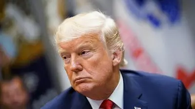 US President Donald Trump speaks during an event to announces a grant for drug-free communities support program, in the Roosevelt Room of the White House in Washington, DC, on August 29, 2018. / AFP PHOTO / MANDEL NGAN