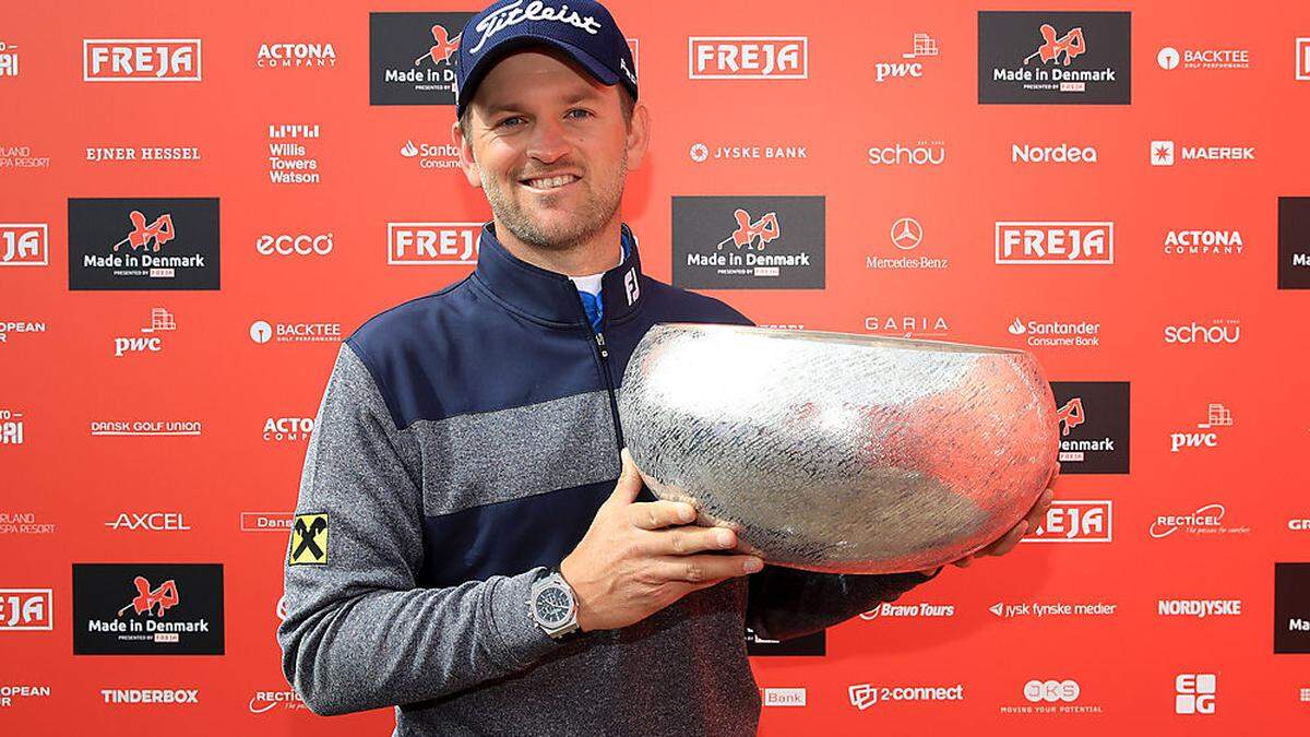 Bernd Wiesberger holte sich in Dänemark den fünften Sieg auf der European Tour 