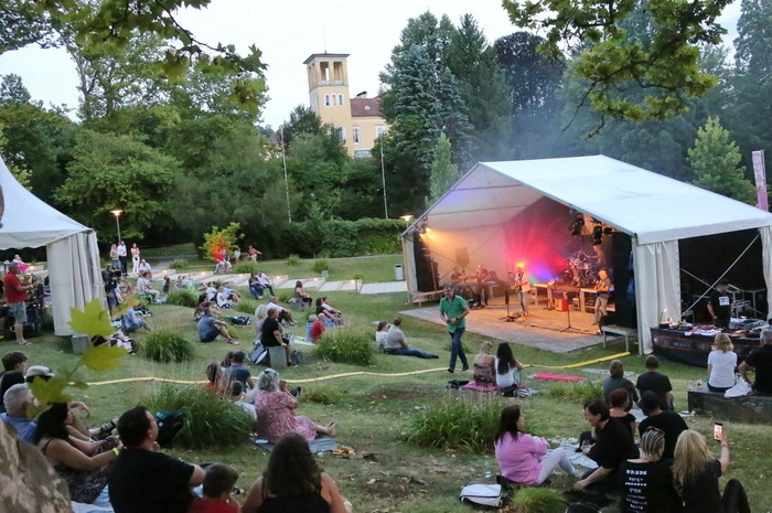 Klicken Sie sich durch die besten Fotos eines lauen Sommerabends mit Austropop und Picknickfeeling!