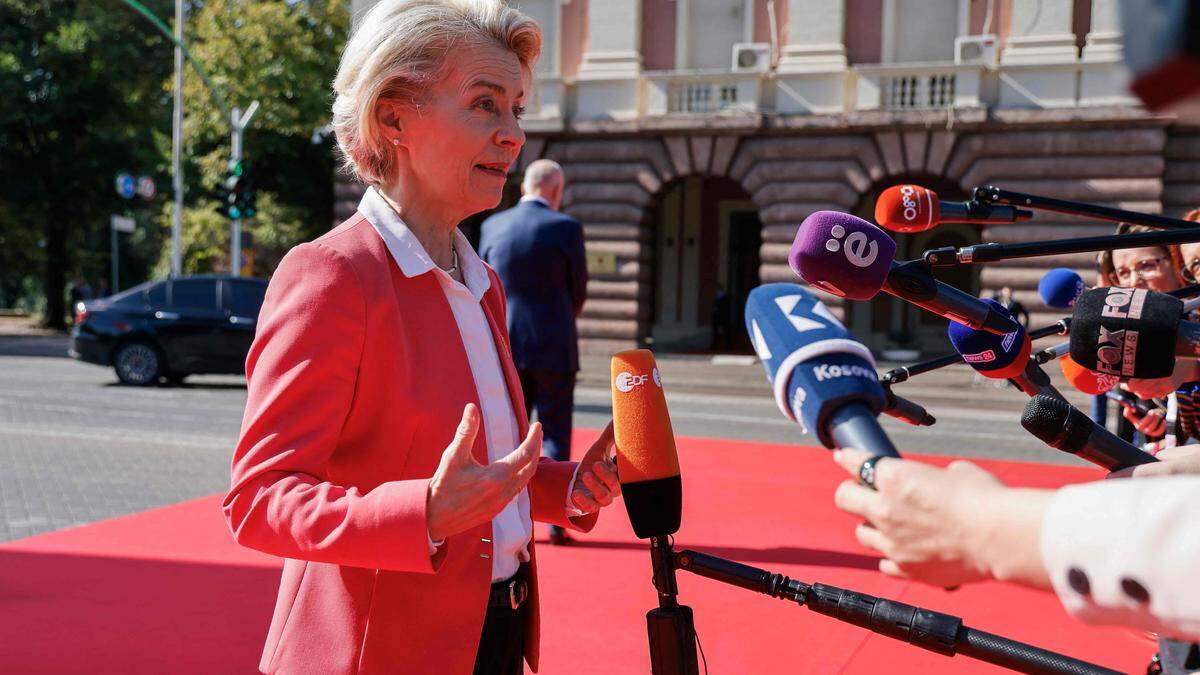 Ursula von der Leyen versichert humanitäre Hilfe