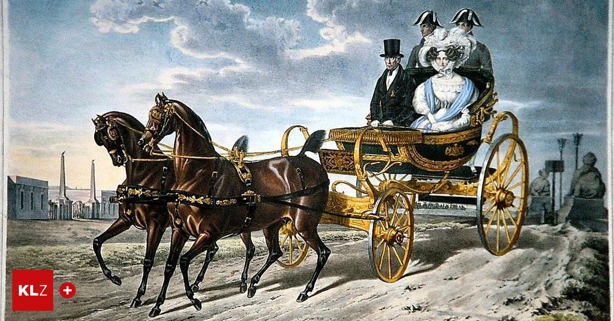 Geschichte zum Fürstenstand Kaiser Franz I. wandert auf den Plabutsch