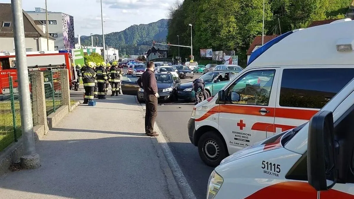 Rettungseinsatz in Bruck