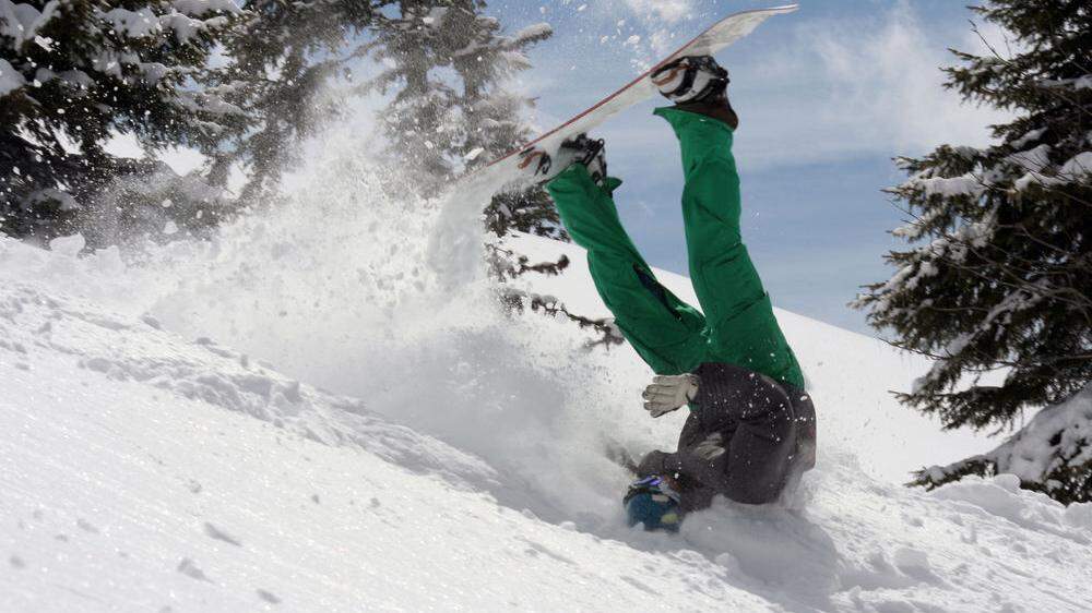 Skifahrer klagte Snowboarder