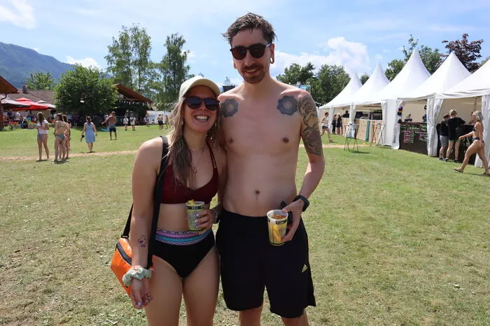 "Das Festival hat seinen ganz eigenen Charme", sind sich Sandra Tanzmeister und Christoph Madelmayr aus Graz einig.