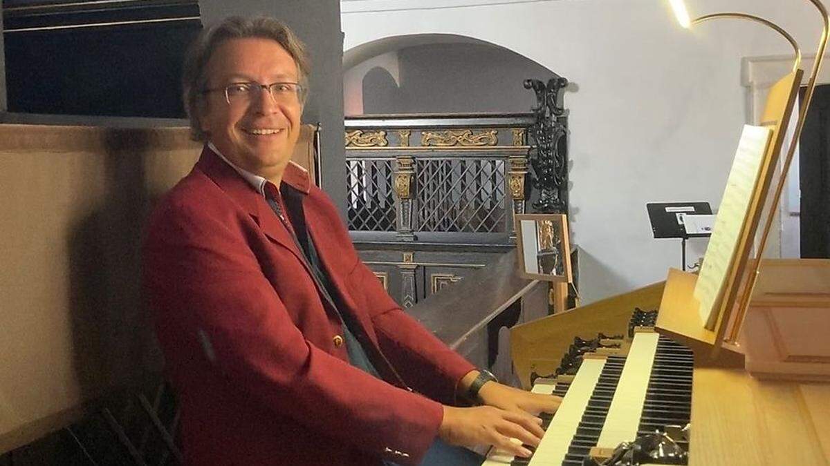 Martin Österreicher, Organist der Stadtkirche Leoben