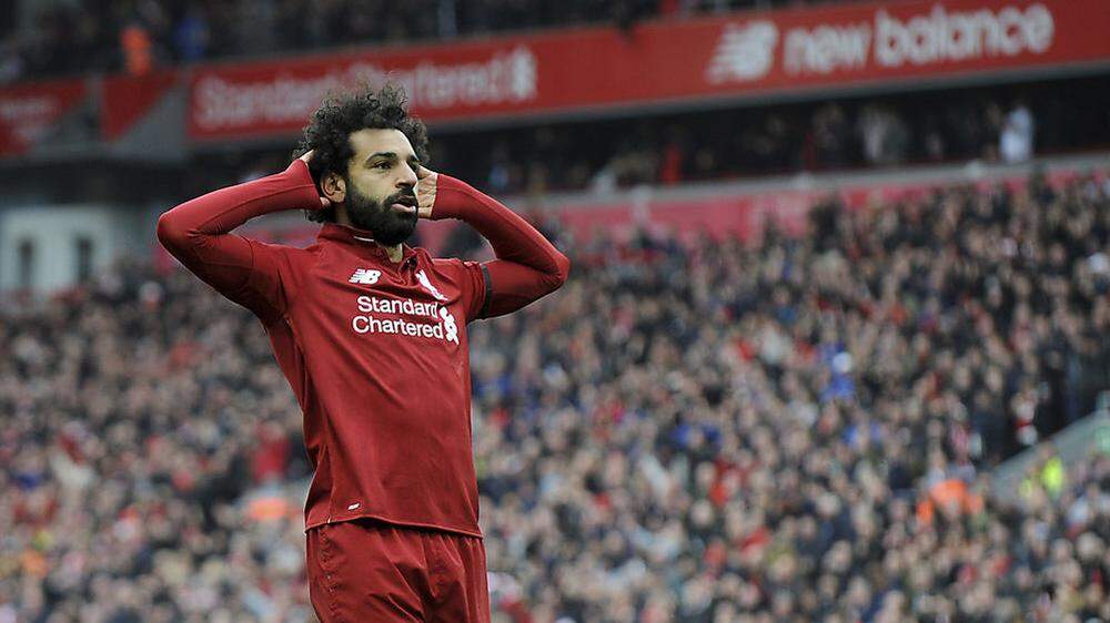 Mohamed Salah sorgt auch abseits des Rasens für Aufsehen