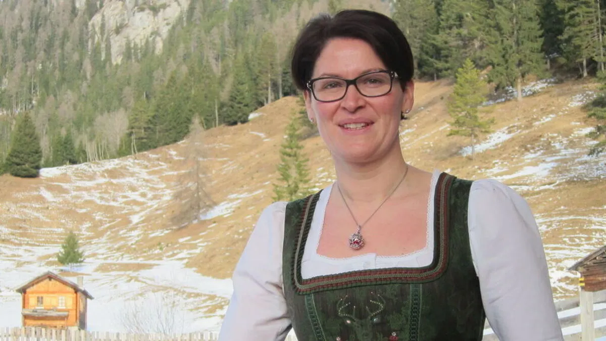 Eva-Maria Oberluggauer führt das 4-Sterne-Superior-Hotel "Tuffbad" in St. Lorenzen im Lesachtal