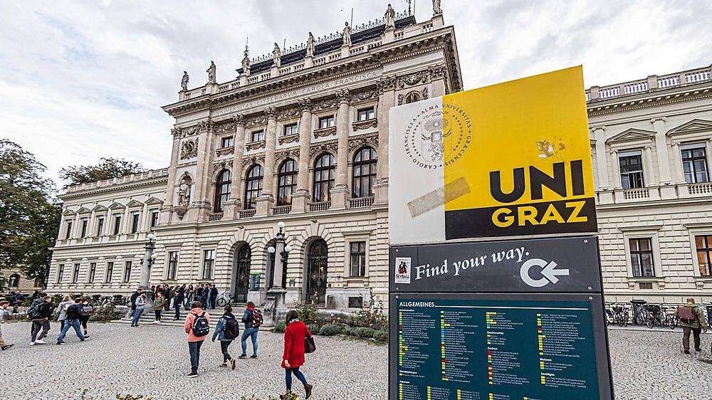 Die Karl-Franzens-Universität ist geschlossen
