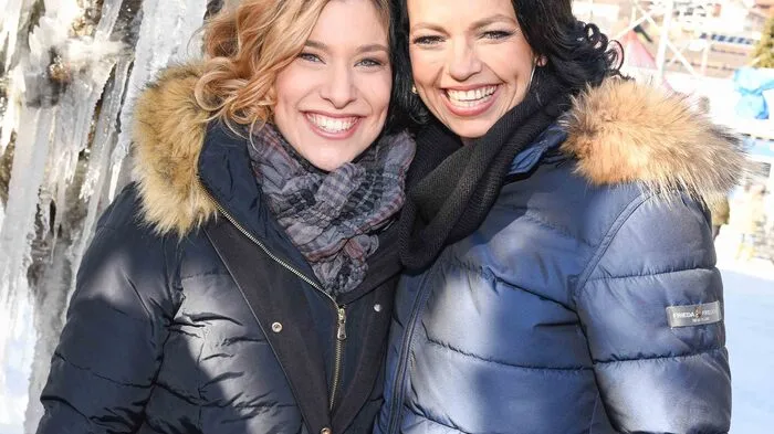 Laura Wilde und Petra Frey in Bad Kleinkirchheim.