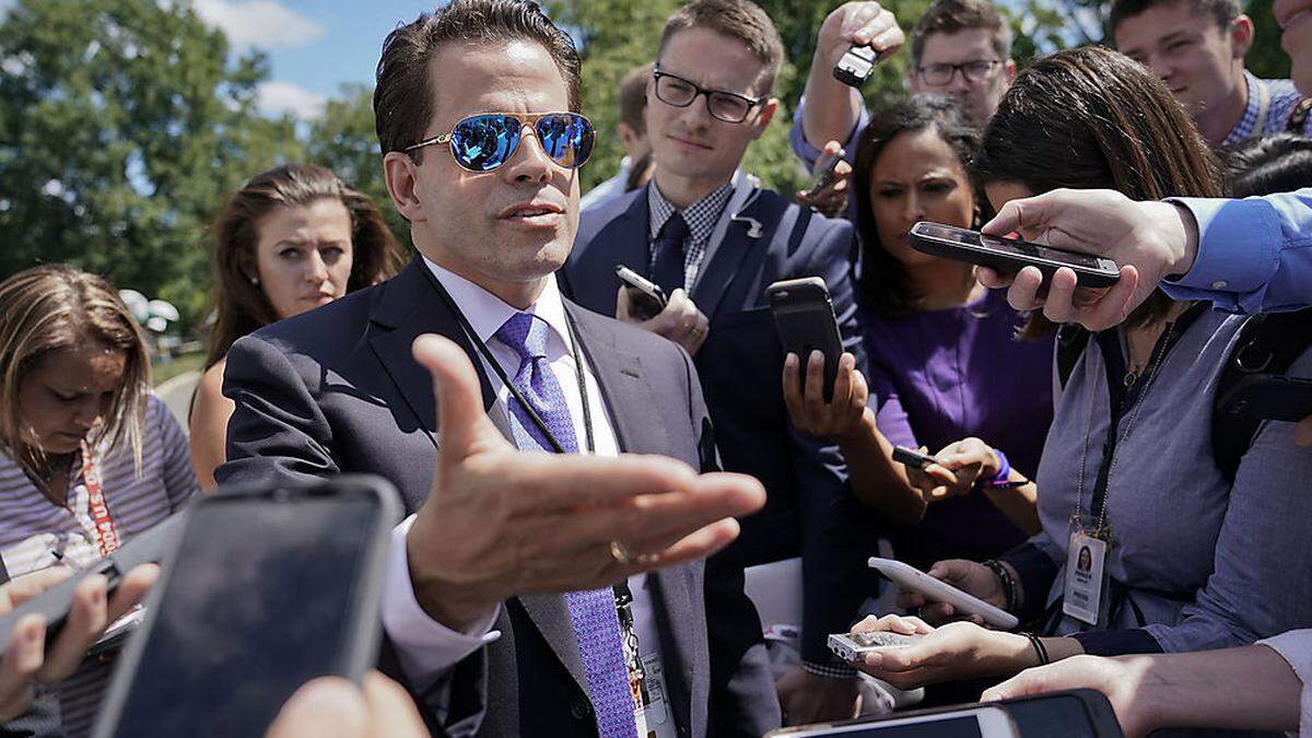 Nicht mehr in Trumps Diensten: Anthony Scaramucci