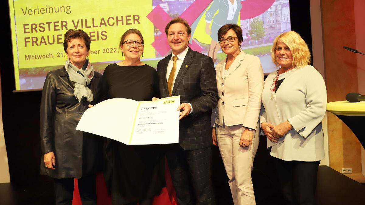 2022 wurde der erste Villacher Frauenpreis verliehen.