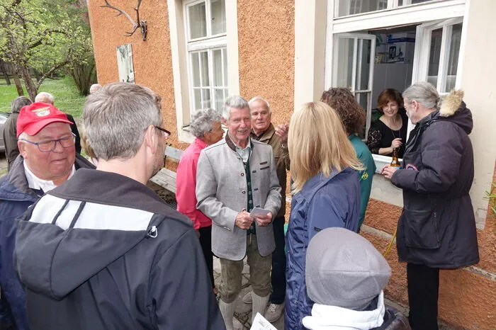 Viele Fans waren ins Post- und Telegrafenmuseum in den Eisenerzer Kammerhof gekommen und holten sich Autogramme.