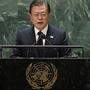 Der südkoreanische Präsident Moon Jae In
