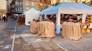 Auch am Tummelplatz werden Poller als Geschenke verpackt.