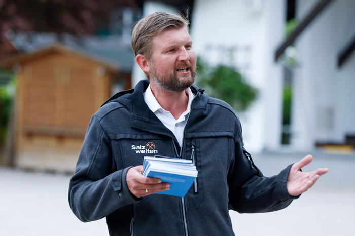 Harald Pernkopf, Pressesprecher der Salzwelten in Altaussee