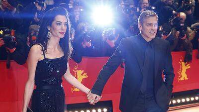 Traumpaar: die Clooneys, Amal und George