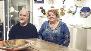 Die Glaskünstler Renate und Fritz Prehal sind am Sonntag im TV zu sehen
