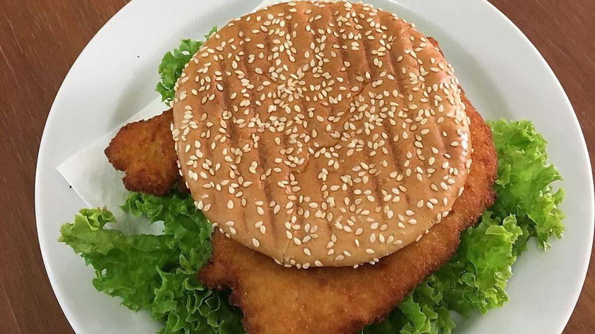 Die originale Schnitzelsemmel vom Strandbad Klagenfurt