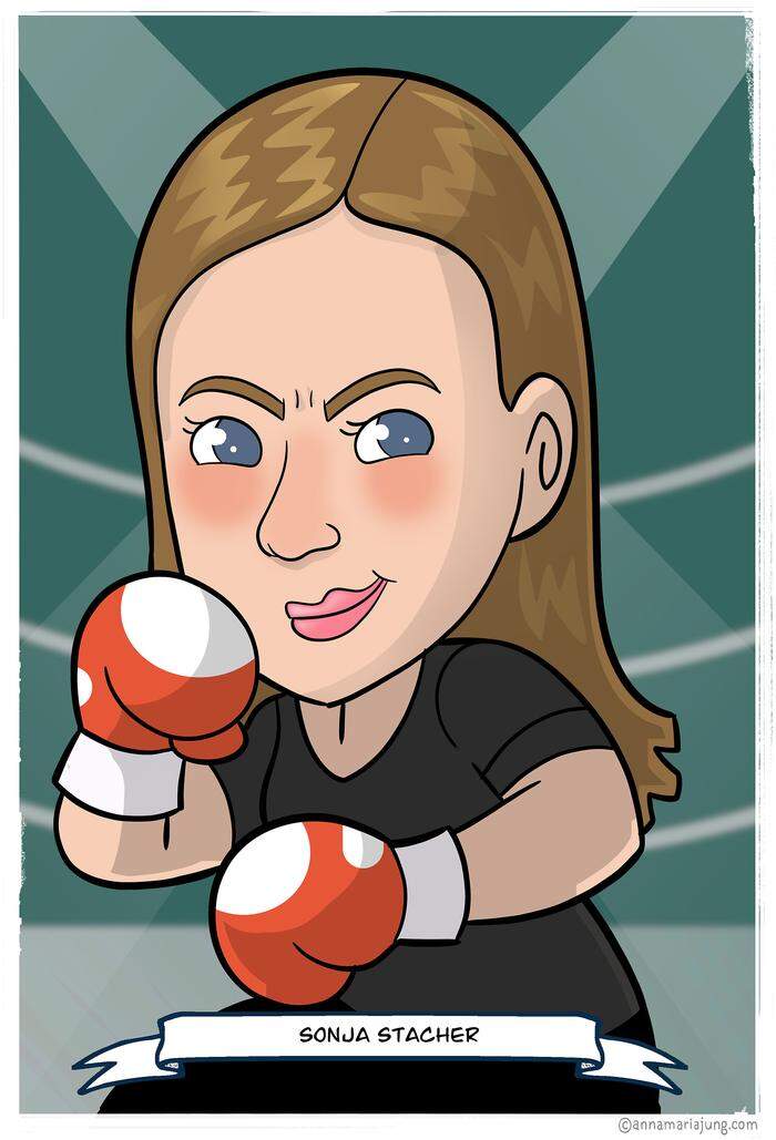 Kickboxerin Sonja Stacher