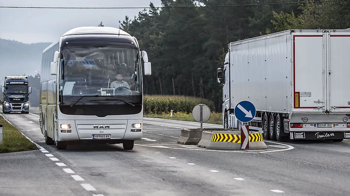 Der Bezirk ist vom Transitverkehr geplagt – Verordnungen sind schwer zu realisieren
