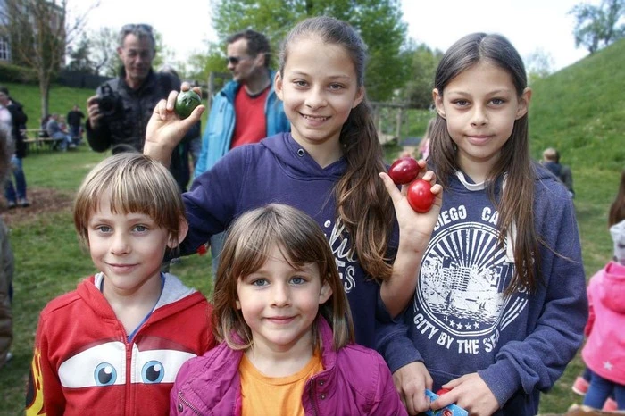...wieder eine große Kinderschar am Fürstenfelder Ertlberg. 