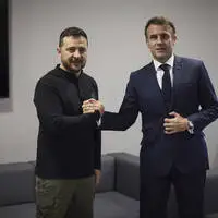 Wolodymyr Selenskyj und Emmanuel Macron (Archivbild)