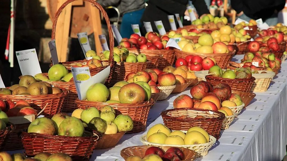 200 Streuobstsorten werden präsentiert