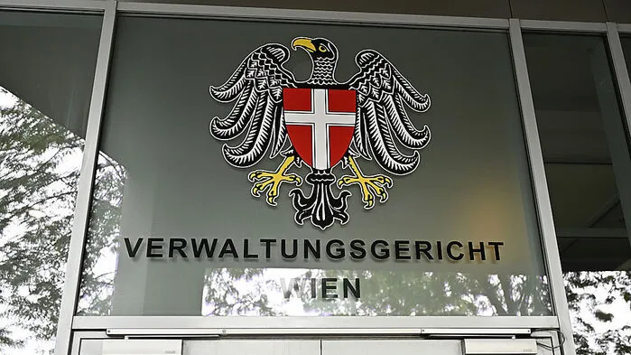Eingang zum Verwaltungsgericht Wien
