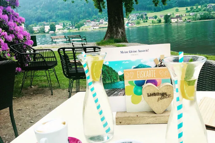 Einer der ersten nominierten Orte für die Platzwahl der Kleinen Zeitung ist das Café Pavillon am See in Bodensdorf am Ossiacher See.   