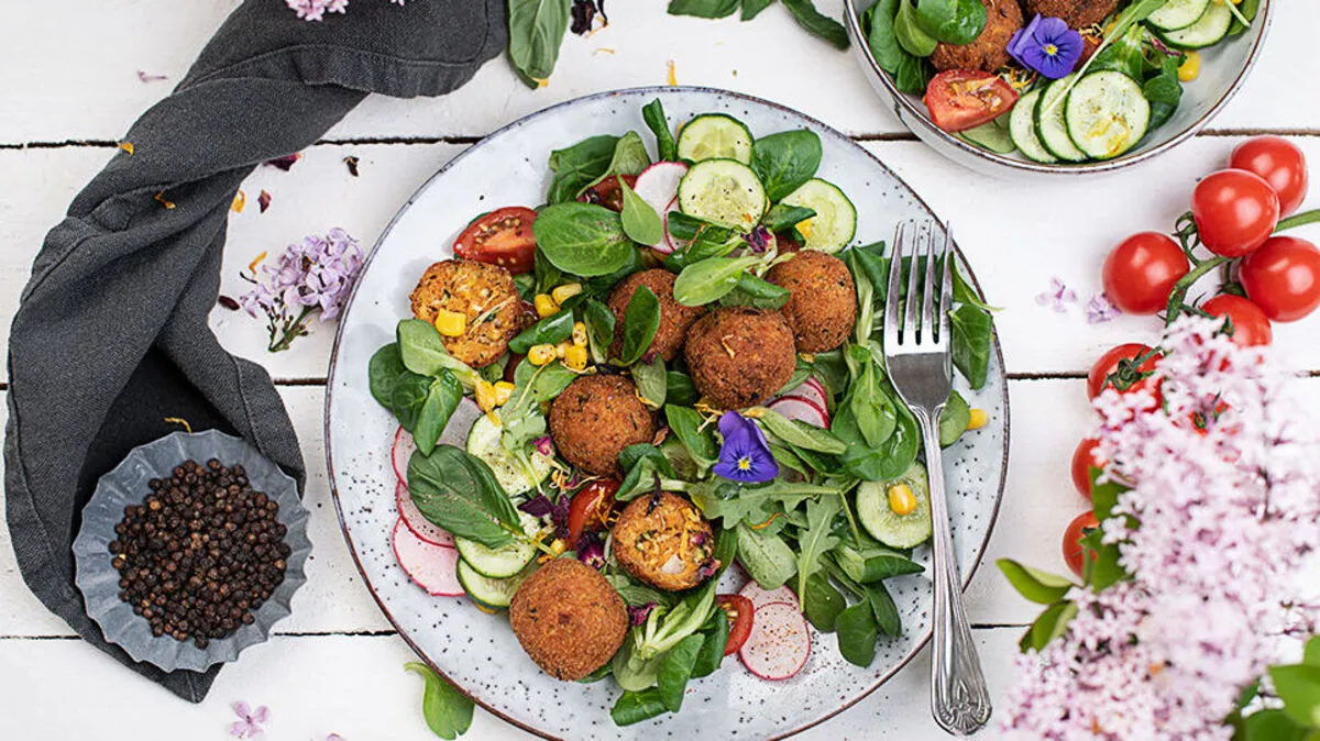 Frisch und sommerlich: Zucchini Bällchen