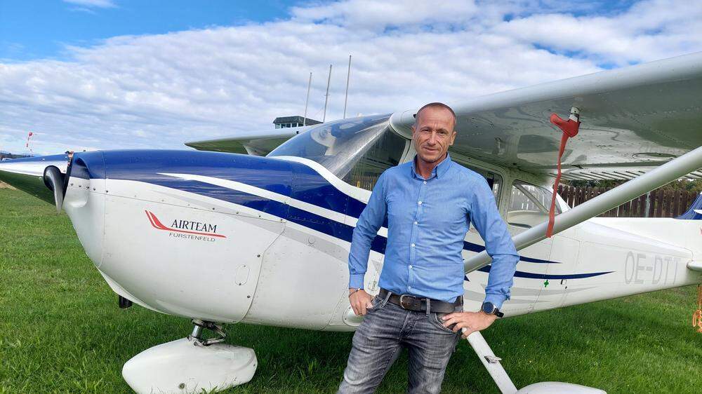 Wolfgang Hanfstingl ist Hagelflieger-Pilot