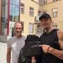 Achim Lernbass (links) Fabian Gingl wollen das Streetwork im Bezirk aufrechterhalten
