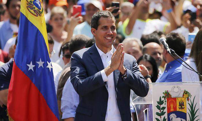Juan Guaido nach Bekanntgabe des Neuwahl-Termins 