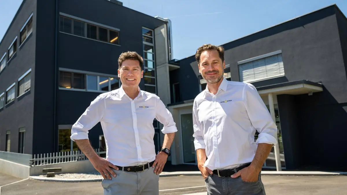 Markus und Gerhard Schloffer setzten auf Sicherheit am Arbeitsplatz