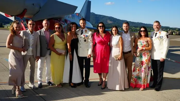 Trotz harter Konkurrenz war der 2. Sommerball am Fliegerhorst Zeltweg bestens besucht.