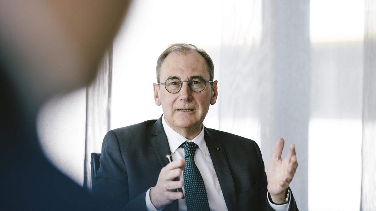 Martin Schaller, Generaldirektor der Raiffeisen Landesbank