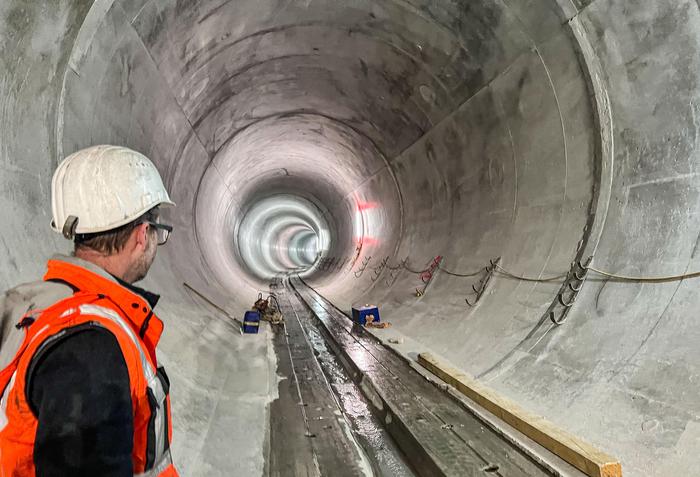 Der Triebwasserstollen für das Kraftwerk Limberg III