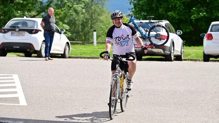 Die Tour de Mur ist kein Rennen, sondern eine Radtouristikveranstaltung - und daher stehen Spaß und die Freude am Radfahren im Vordergrund.