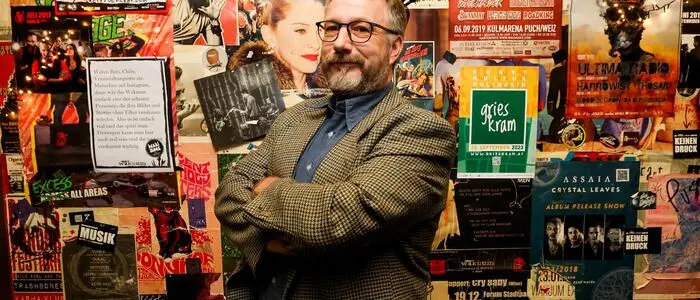Hubert Hierzmann, der Herr des Wakuums, will nun auch den Keller bespielen