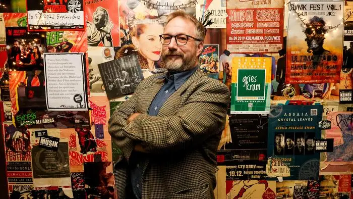 Hubert Hierzmann, der Herr des Wakuums, will nun auch den Keller bespielen